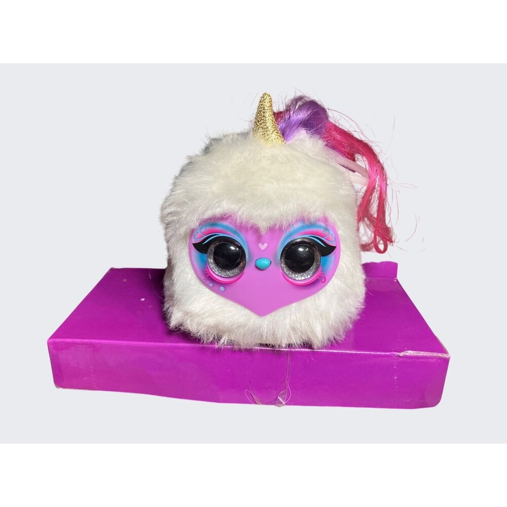 Pomsies Lumies Interactive Light-Up Interactive Pom Pom Pets Plush Toy